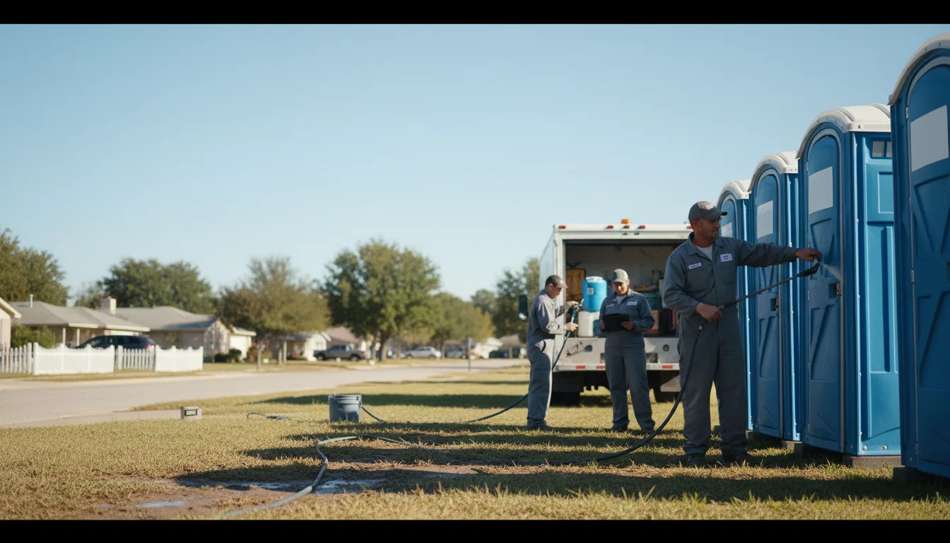 Long-Term Portable Toilet Rental in Henrico, VA near me